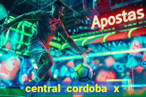 central cordoba x estudiantes palpite